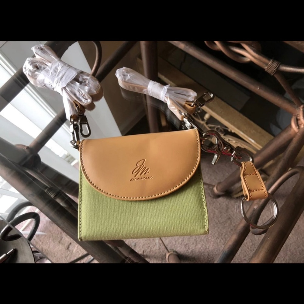 Joy mangano wallet crossbody wrislet